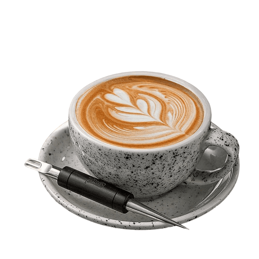 Stylo Latte Art en Acier Inoxydable avec Pointe Fine - vue 1