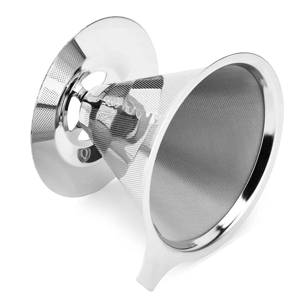 Support Filtre à Café en Acier Inoxydable Durable et Pratique - vue 2