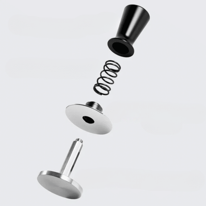 Tamper Café Ergonomique en Acier Inoxydable avec Ressort Calibré - vue 3