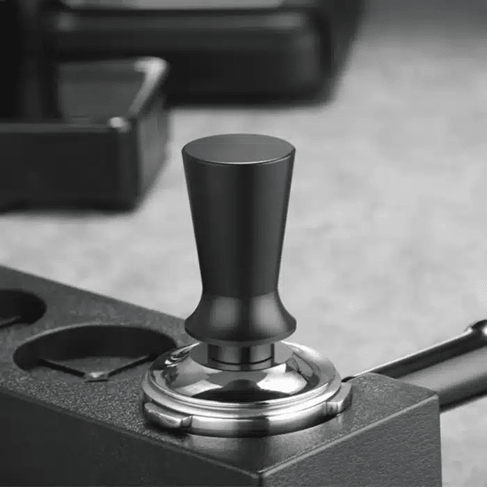 Tamper Café Ergonomique en Acier Inoxydable avec Ressort Calibré - vue 4