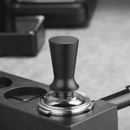 Tamper Café Ergonomique en Acier Inoxydable avec Ressort Calibré - vue 4