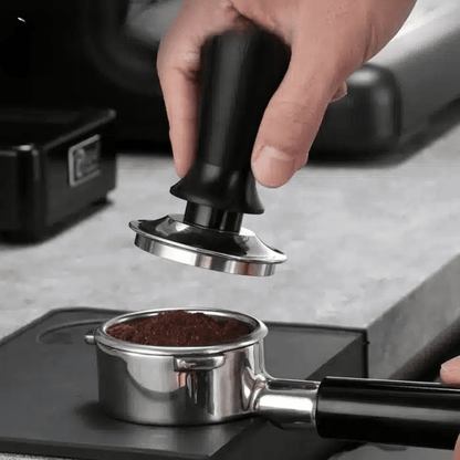 Tamper Café Ergonomique en Acier Inoxydable avec Ressort Calibré - vue 6