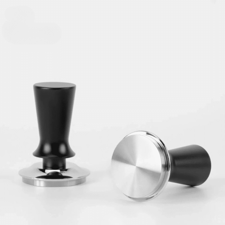 Tamper Café Ergonomique en Acier Inoxydable avec Ressort Calibré - vue 1