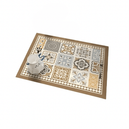 Tapis de Cuisine Super Absorbant en Microfibre Antidérapant 60x40CM - vue 5