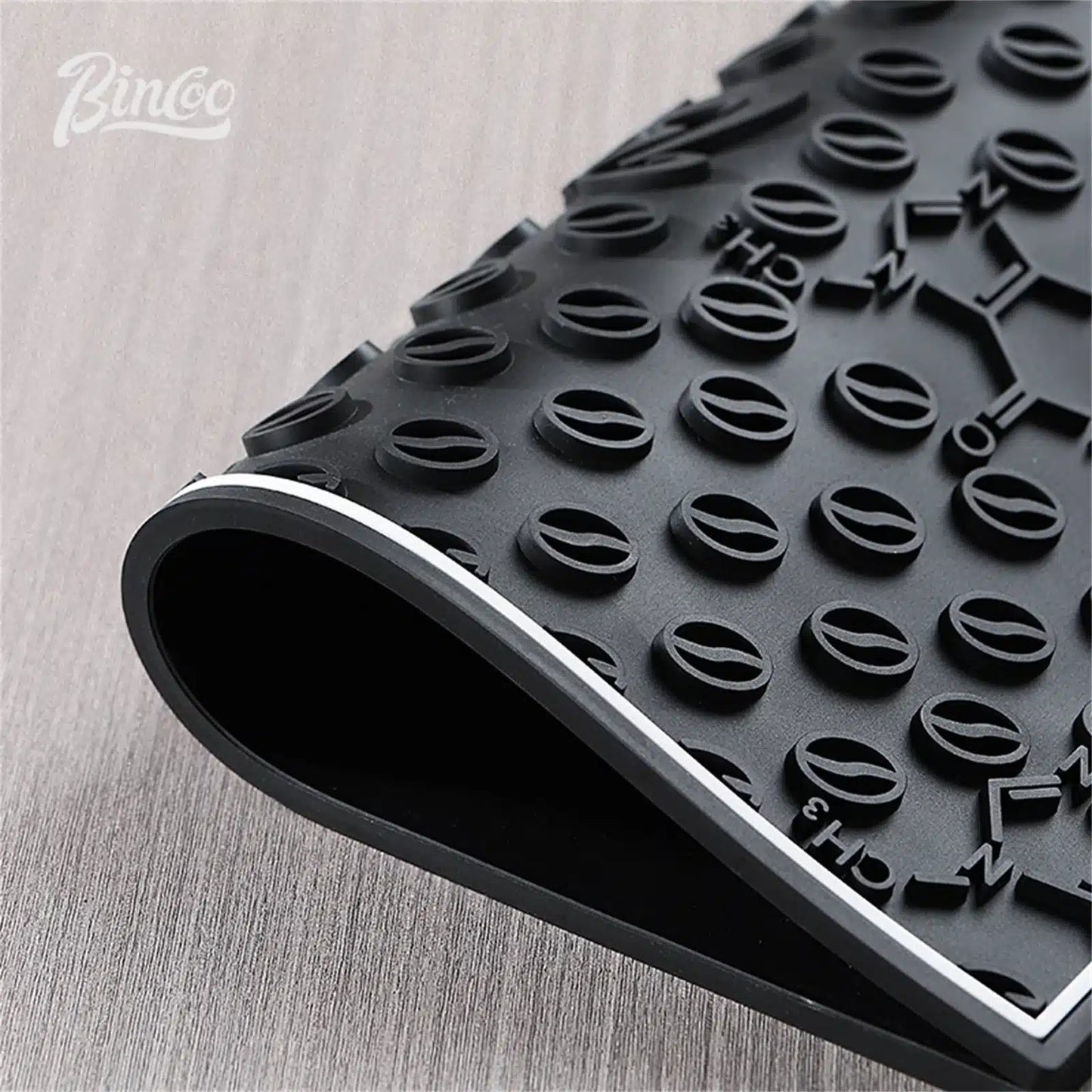 Tapis Barista Antidérapant en PVC pour Préparation de Café 60x40CM - vue 4