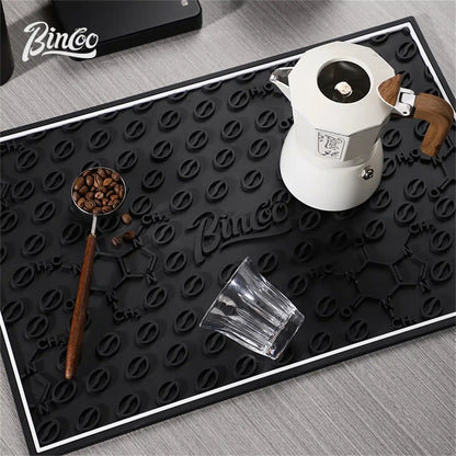 Tapis Barista Antidérapant en PVC pour Préparation de Café 60x40CM - vue 1