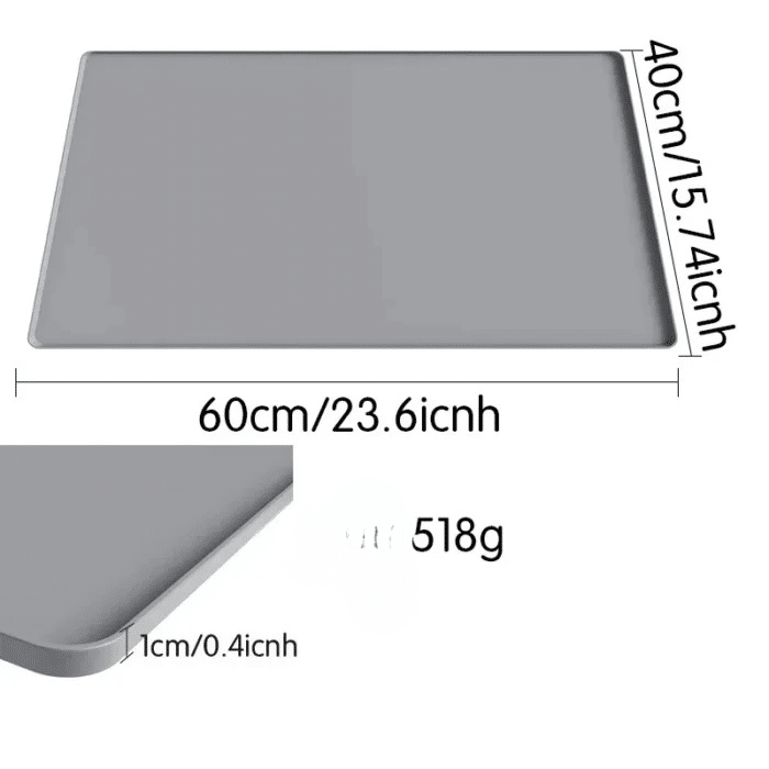Tapis Barista en Silicone Antidérapant Imperméable 60x40CM - vue 5