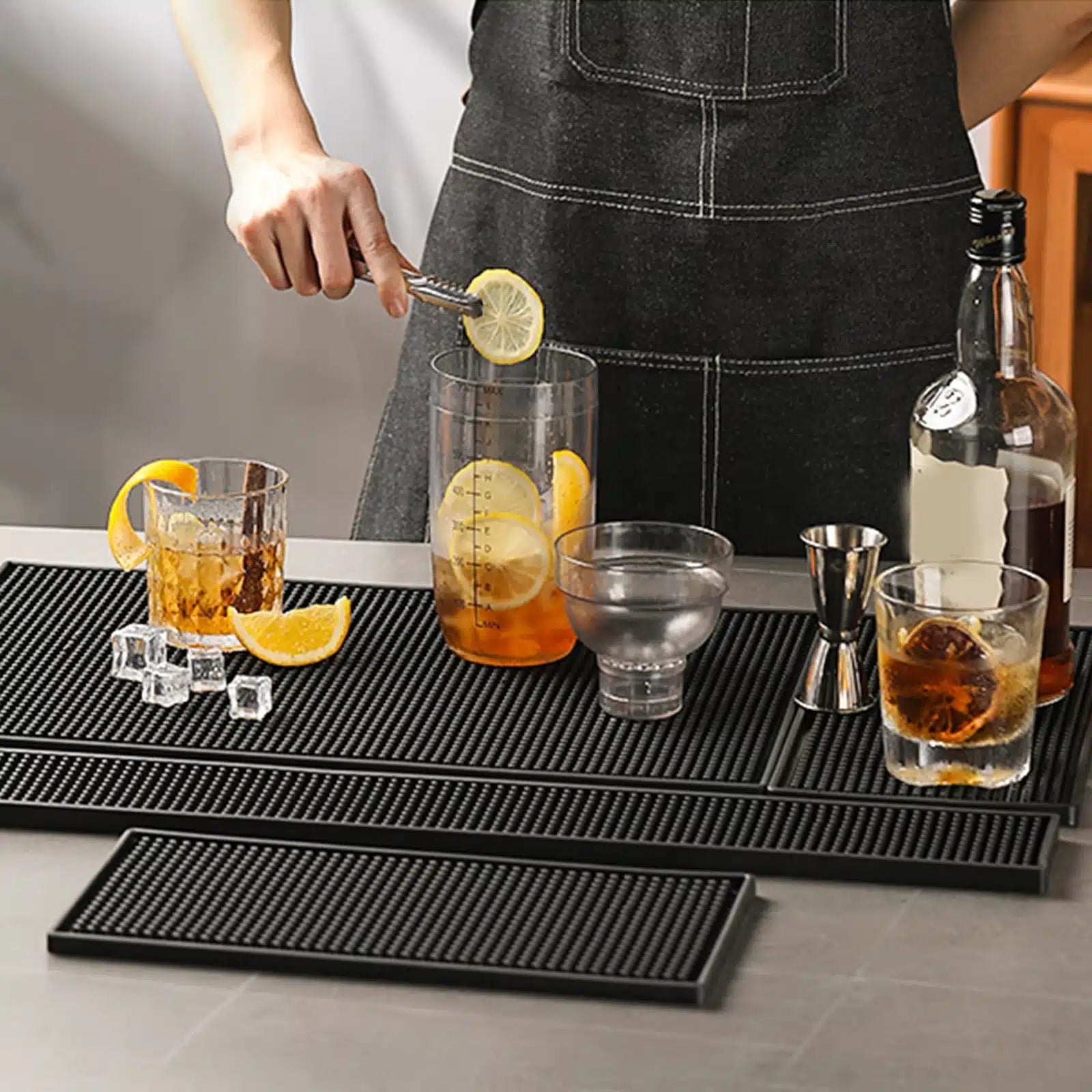 Tapis de Barista en PVC Anti-Dérapant Épais 60x40CM - vue 2