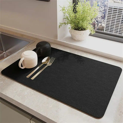 Tapis Absorbant en Polyester pour Cafetière Automatique 45x30CM - vue 1