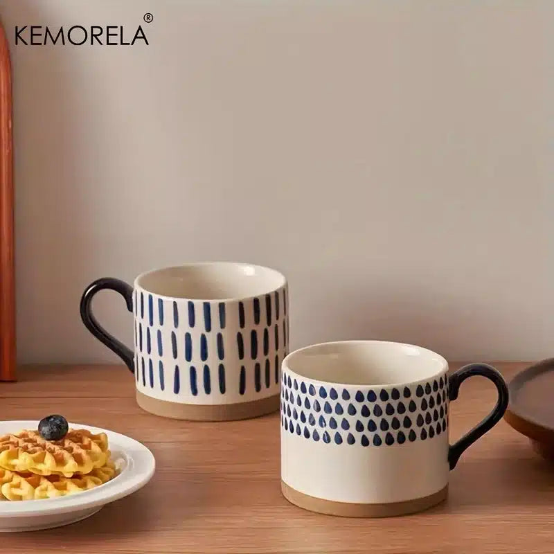 Tasse à Café Céramique Artisanale Style Nordique 300ML - vue 3