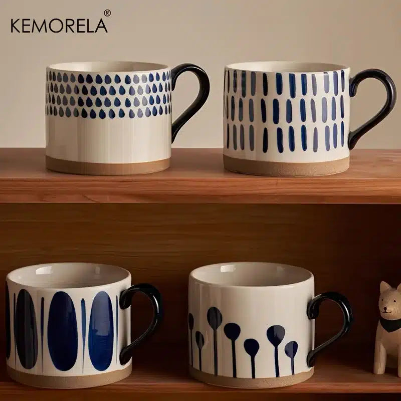 Tasse à Café Céramique Artisanale Style Nordique 300ML - vue 5