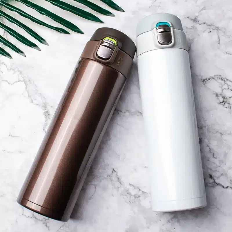 Thermos Isotherme Blanc 500ML - Idéal pour Café et Thé - vue 1