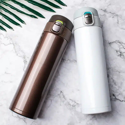 Thermos Isotherme Blanc 500ML - Idéal pour Café et Thé - vue 1