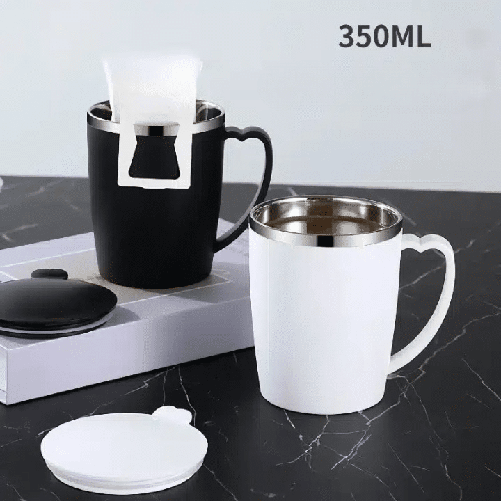 Thermos Mug Café Isotherme en Acier Inoxydable 350ML - vue 4
