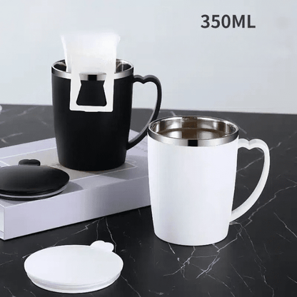 Thermos Mug Café Isotherme en Acier Inoxydable 350ML - vue 4