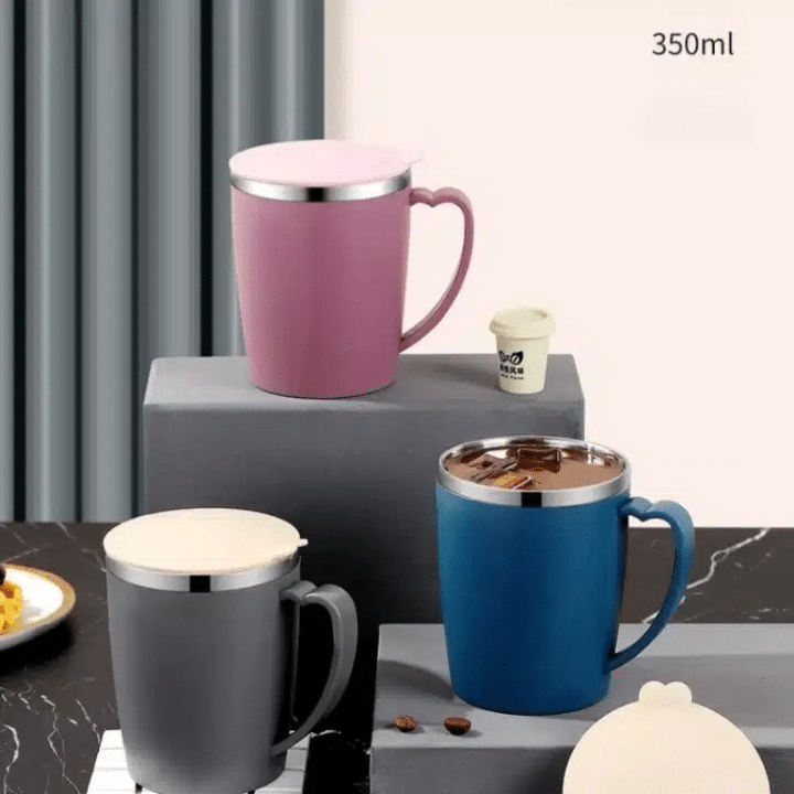Thermos Mug Café Isotherme en Acier Inoxydable 350ML - vue 5