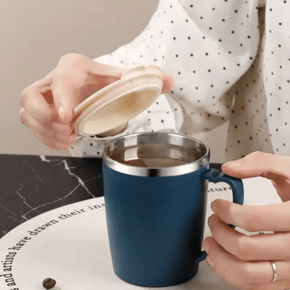 Thermos Mug Café Isotherme en Acier Inoxydable 350ML - vue 1