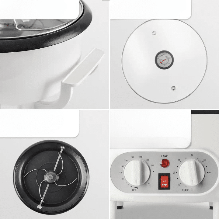 Torréfacteur Domestique Électrique pour Café Torréfaction Parfaite 220V - vue 2