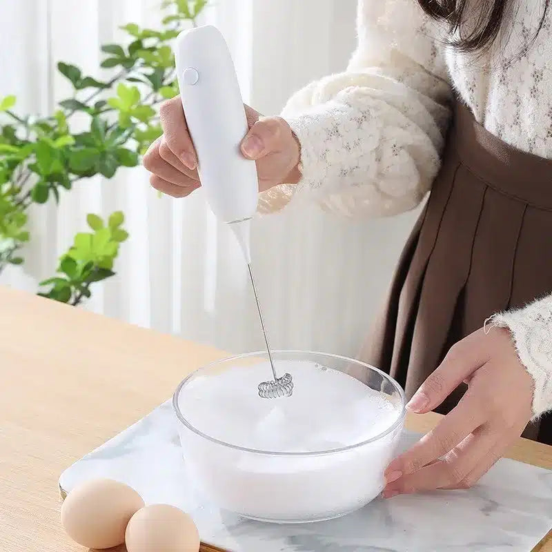 Touillette Électrique en Plastique pour Café Mélange Rapide 20CM - vue 2