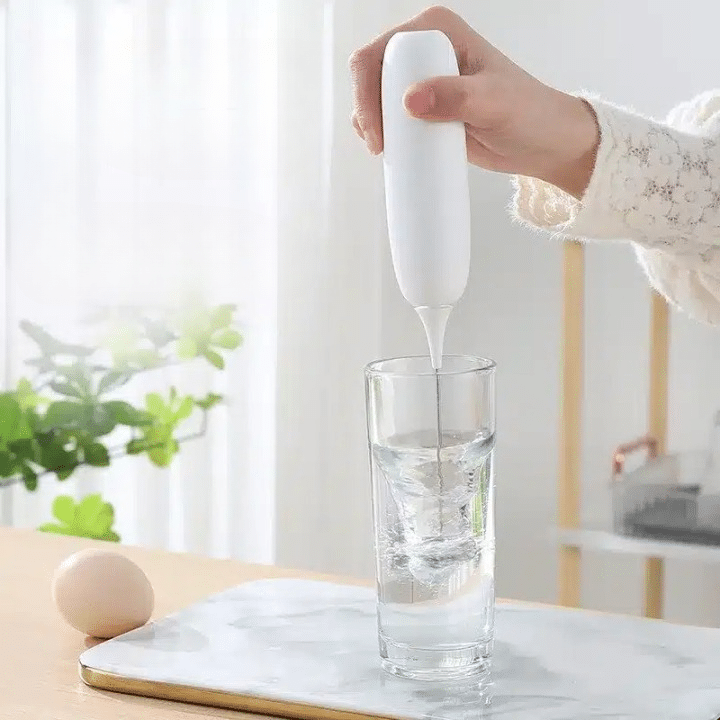 Touillette Électrique en Plastique pour Café Mélange Rapide 20CM - vue 3