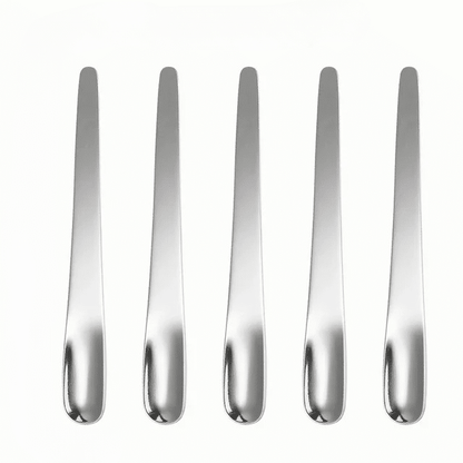 Touillettes en Inox Éco-Responsables Lot de 5 pour Café - vue 1