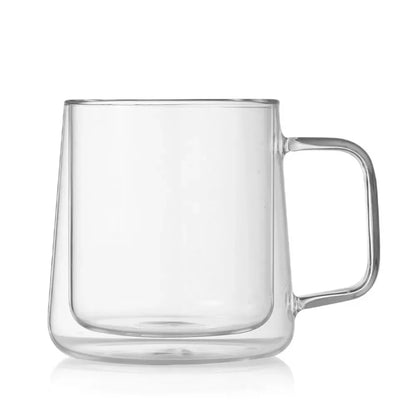 Verres à Latte en Verre Borosilicate Double Paroi 250ML - vue 1